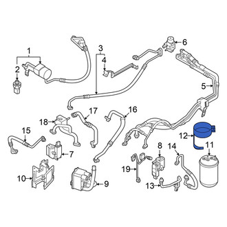 Genesis OE - A/C Accumulator Bracket
