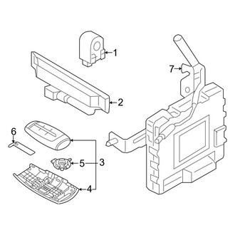 Genesis OE - Electrical - Keyless Entry Components