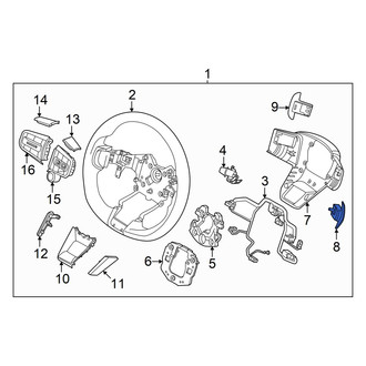 Genesis OE - Right Steering Wheel Transmission Shift Control Switch