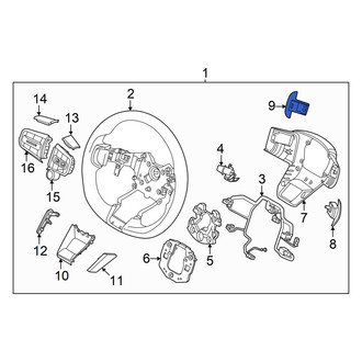 Genesis OE - Left Steering Wheel Transmission Shift Control Switch