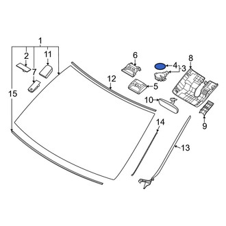 Genesis OE - Rain Sensor Insulator