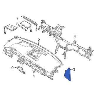 Genesis OE - Left Instrument Panel Side Cover