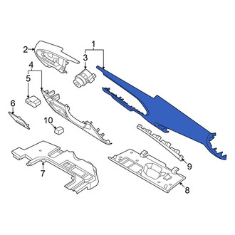Genesis OE - Right Instrument Panel Cover