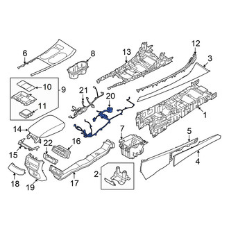 Genesis OE - Console Wiring Harness
