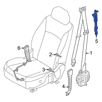 Genesis OE - Front Seat Belt Height Adjuster