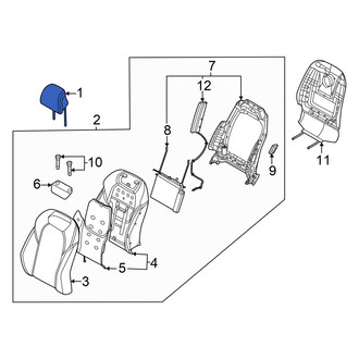 Genesis OE - Front Left Headrest