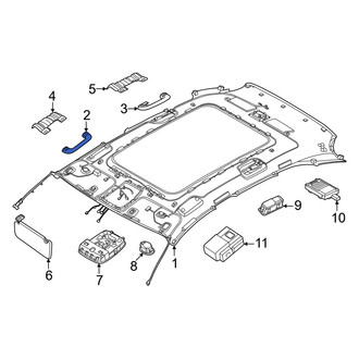 Genesis OE - Front Right Interior Grab Bar
