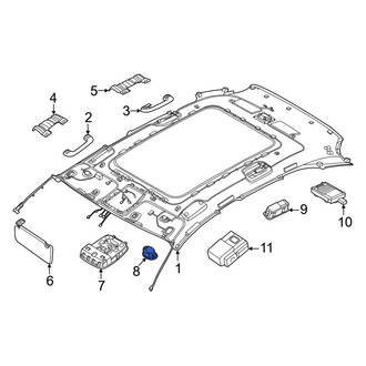 Genesis OE - Sun Visor Light