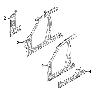 Genesis OE - Pillars, Rocker & Floor - Aperture Panel