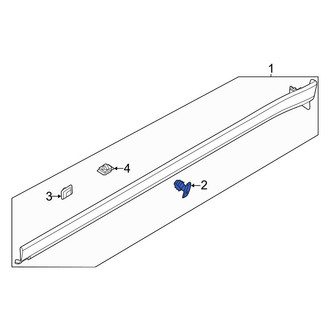 Genesis OE - Rocker Panel Molding Clip