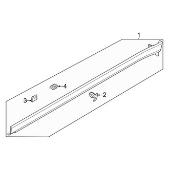 Genesis OE - Pillars, Rocker & Floor - Exterior Trim