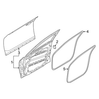 Genesis OE - Front Door - Door & Components