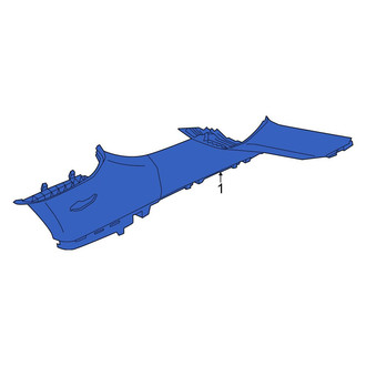 Genesis OE - Rear Left Upper Interior Quarter Panel Trim Panel