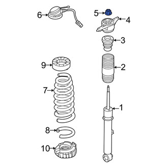 Genesis OE - Suspension Shock Absorber Nut
