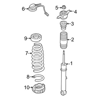 Genesis OE - Rear Suspension - Shocks & Components