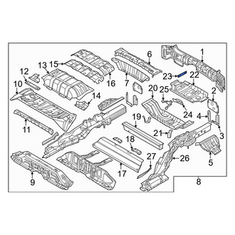Genesis OE - Battery Tray Bracket
