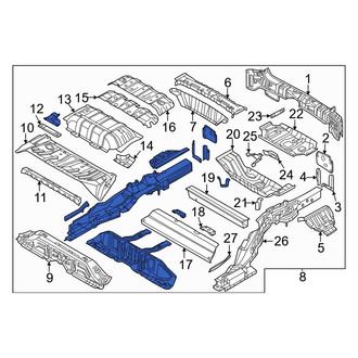 Genesis OE - Rear Floor Pan