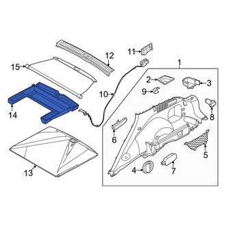 Genesis OE - Rear Floor Storage Compartment