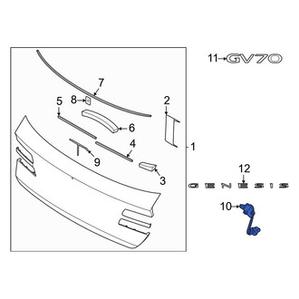 Genesis OE - Rear Park Assist Camera