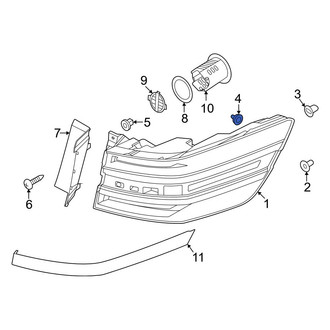 Genesis OE - Tail Light Clip