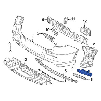 Genesis OE - Rear Right Reflector Panel