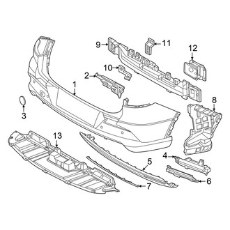 Genesis OE - Rear Bumper - Bumper & Components