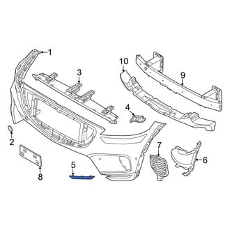 Genesis OE - Front Right Bumper Trim