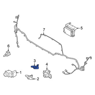 Genesis OE - Front Right Outer Parking Aid Sensor Bracket