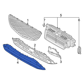 Genesis OE - Front Bumper Cover Spacer Panel