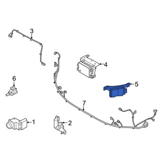 Genesis OE - Front Left Collision Warning Sensor
