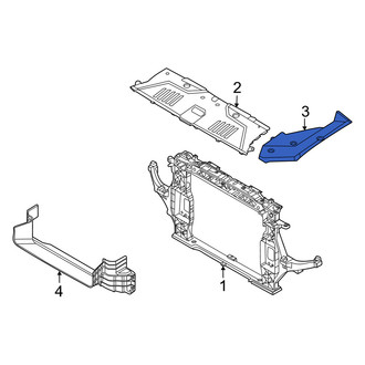 Genesis OE - Front Left Radiator Support Access Cover