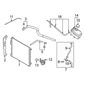 Genesis OE - Cooling - Radiator & Components (Intercooler), (Base / Advanced / Select / Sport Prestige 2.5L)