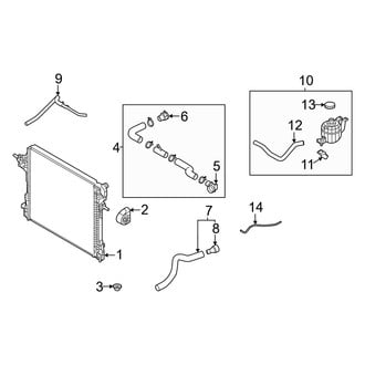 Genesis OE - Cooling - Radiator & Components (3.5L)