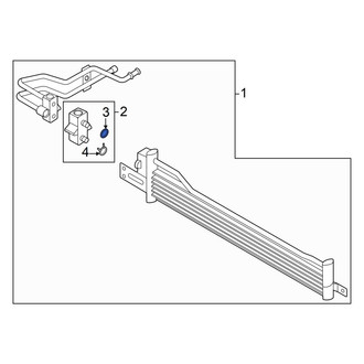 Genesis OE - Automatic Transmission Oil Cooler Control Valve O-Ring