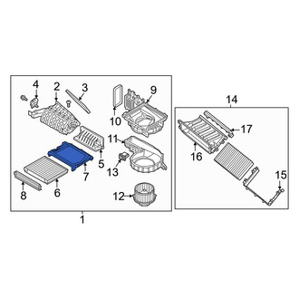 Genesis OE - Cabin Air Filter Case
