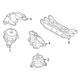 Genesis OE - Engine & Transmission Mounting (2.5L)