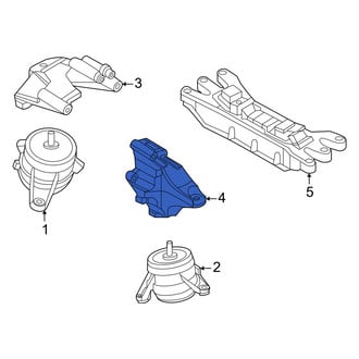 Genesis OE - Left Engine Mount Bracket