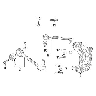 Genesis OE - Front Suspension - Suspension Components (Base / Advanced / Select)