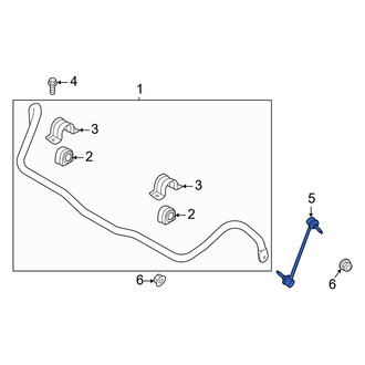 Genesis OE - Front Suspension Stabilizer Bar Link
