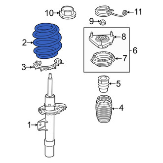 Genesis OE - Front Coil Spring