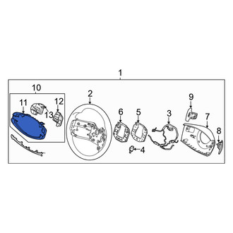 Genesis OE - Steering Wheel Trim