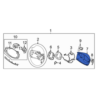 Genesis OE - Steering Wheel Back Cover
