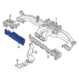Genesis OE - Left Inner Dashboard Air Vent