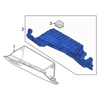 Genesis OE - Front Glove Box Housing