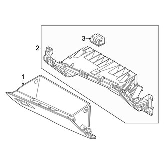 Genesis OE - Instrument Panel - Glove Box