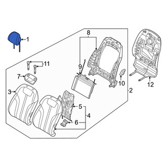 Genesis OE - Front Left Headrest