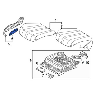Genesis OE - Front Left Power Seat Switch