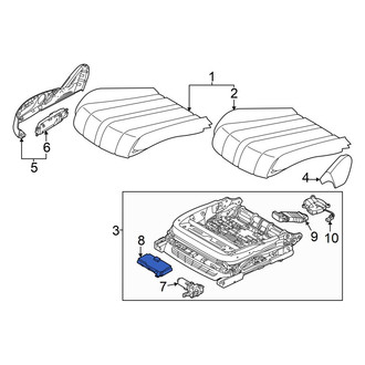 Genesis OE - Front Right Power Seat Control Module