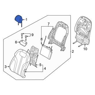 Genesis OE - Front Left Headrest