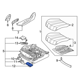 Genesis OE - Front Left Seat Memory Control Module